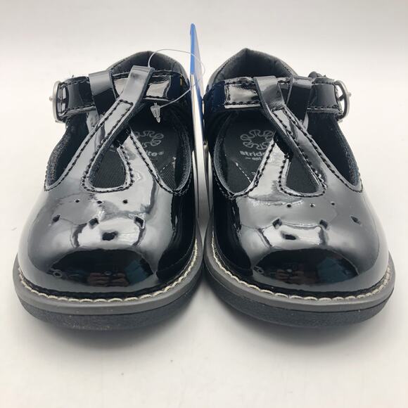 Stride Rite Girls SR Suise Mary Jane Flat Size 6 Toddler Shoes Black NIB - Picture 5 of 11